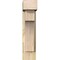 Ekena Millwork Westlake Block Rough Sawn Bracket w/ Offset Brace, Douglas Fir, 6"W x 14"D x 26"H BKT0604X14X26WTL05RDF - alternate 4